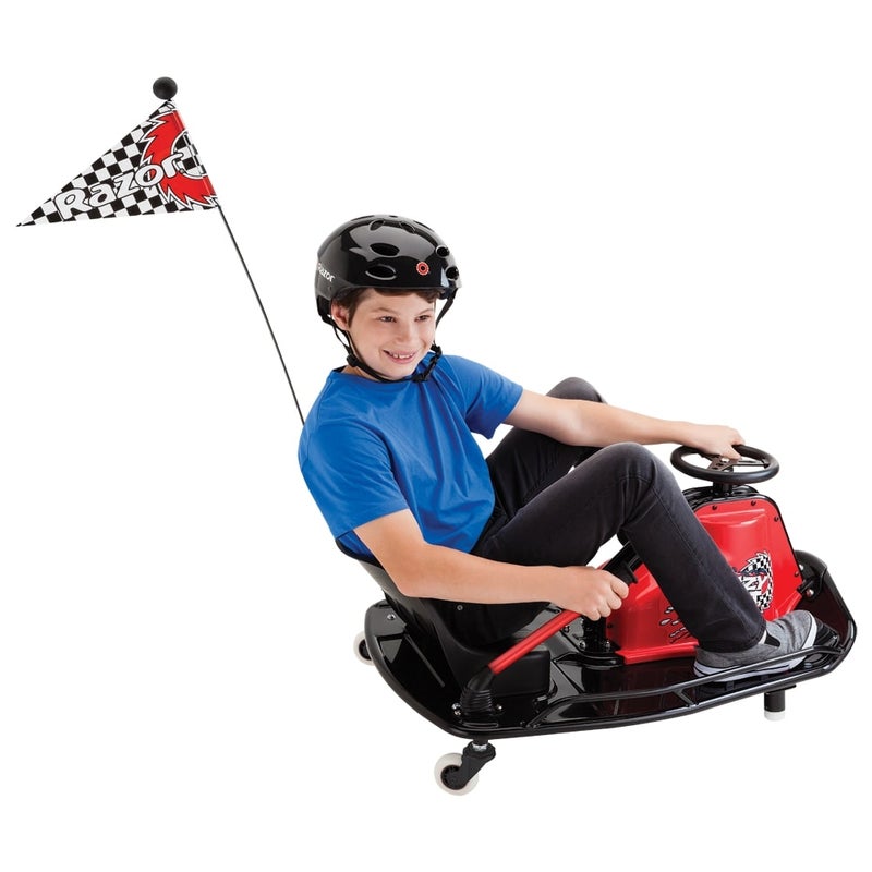 Razor Crazy Cart Electric 360 Spinning Drifting Kids Ride On Go Cart (2  Pack)