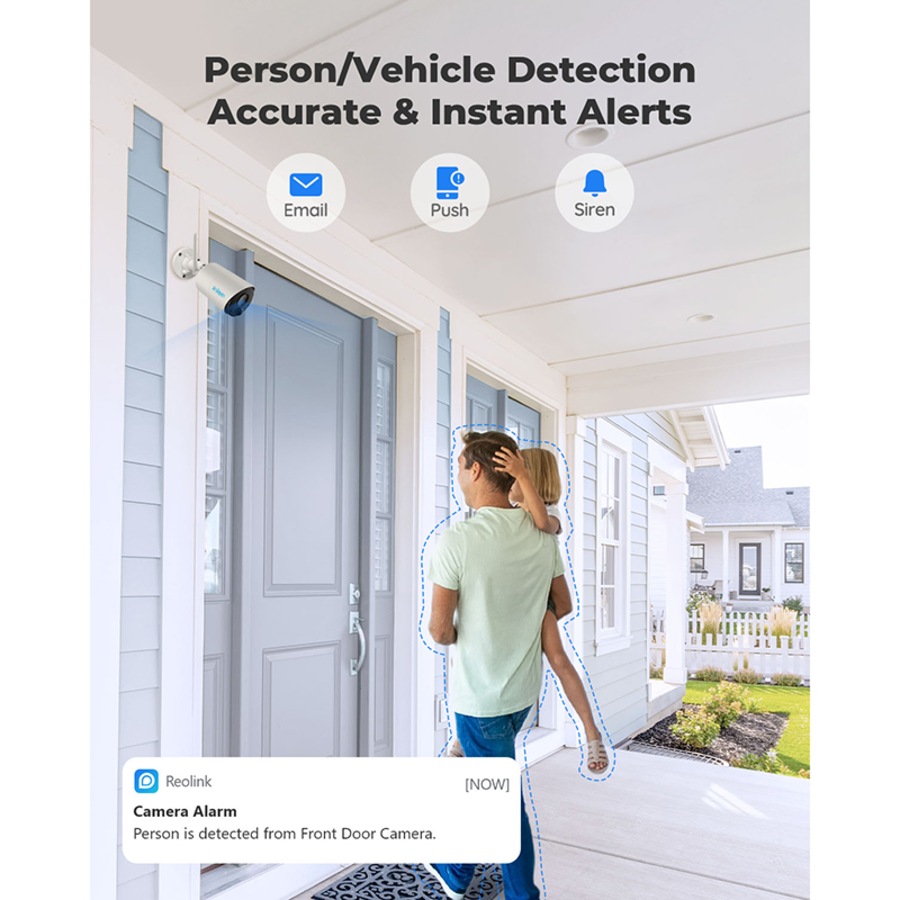 Reolink Argus Eco Wireless Outdoor Battery Security Camera BWB2K07