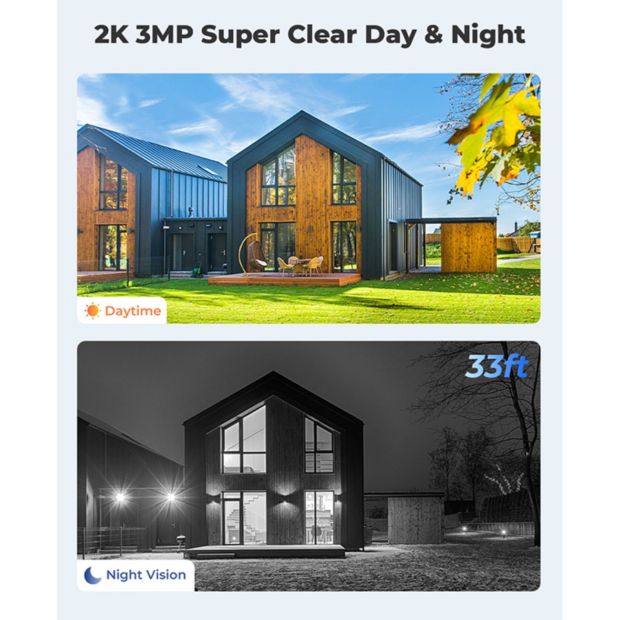 Reolink Argus Eco Wireless Outdoor Battery Security Camera BWB2K07