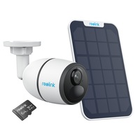 Reolink Go Plus + Solar Panel + 64GB SD Card 2K 4MP 4G LTE Wireless Battery Camera with Detection B4GB2K01SP64