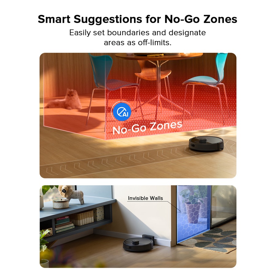 Roborock Q7B Robotic Vacuum Cleaner Black
