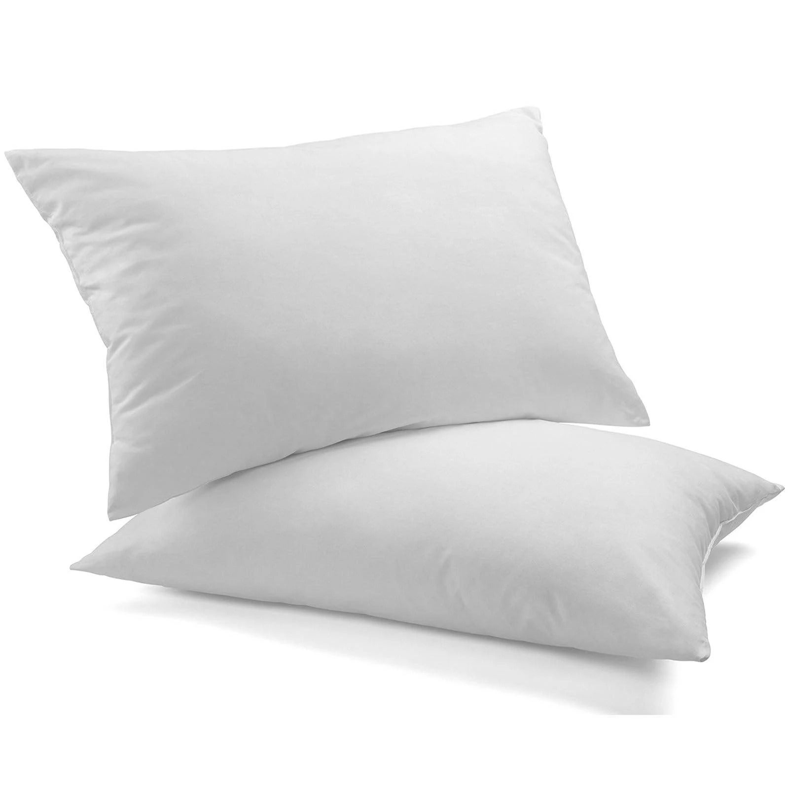 Royal Comfort Goose Feather Pillow Twin Pack 1000GSM