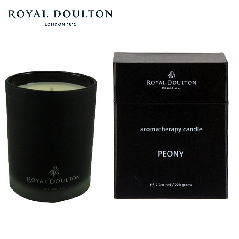 Royal Doulton Peony Scented Candle 220g