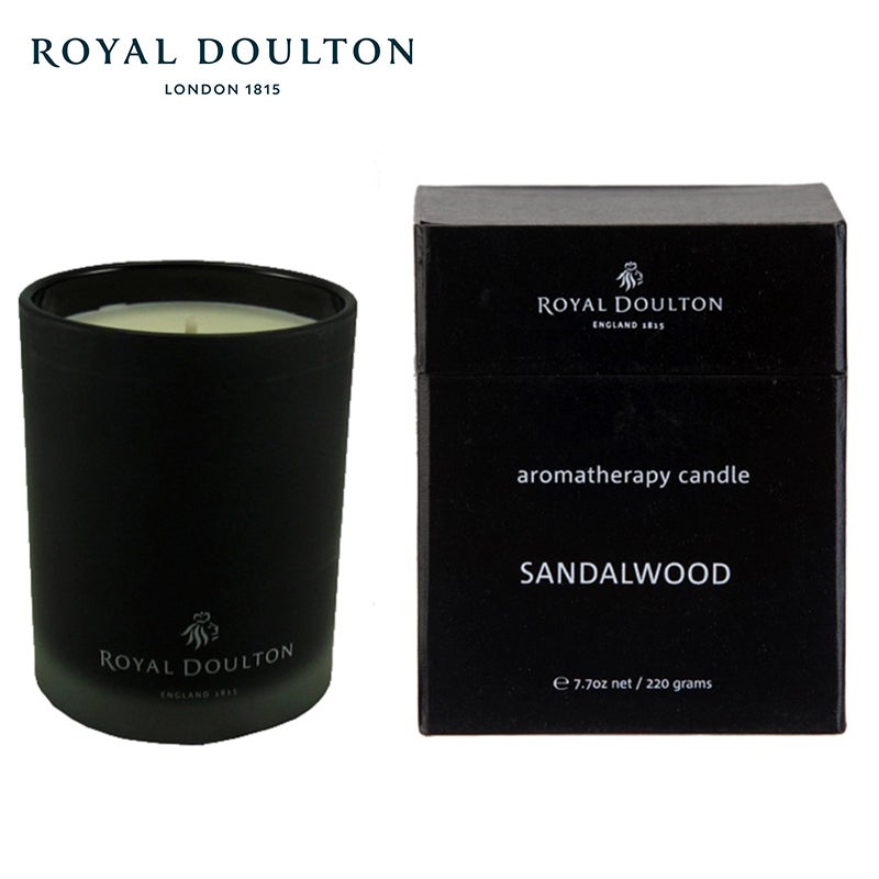 Royal Doulton Sandalwood Scented Candle 220g