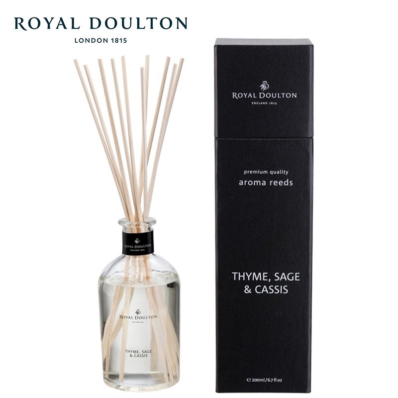 Royal Doulton Thyme, Sage & Cassis Reed Diffuser 200mL