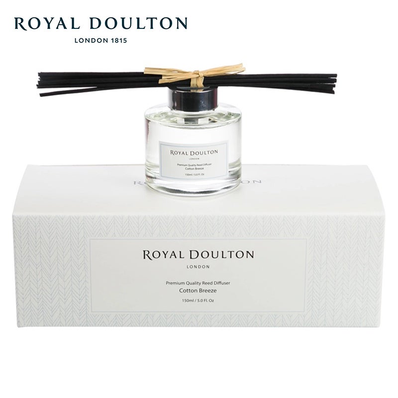 Buy Royal Doulton Pastel Cotton Breeze Reed Diffuser 150mL - MyDeal