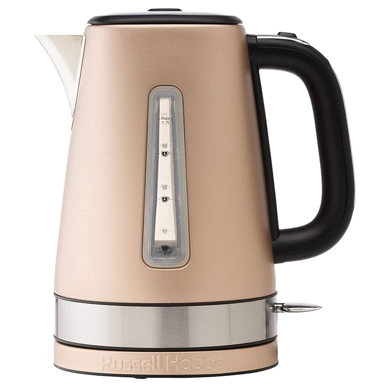 Buy Russell Hobbs Brooklyn 1.7L 2400W Electric Kettle Champagne MyDeal