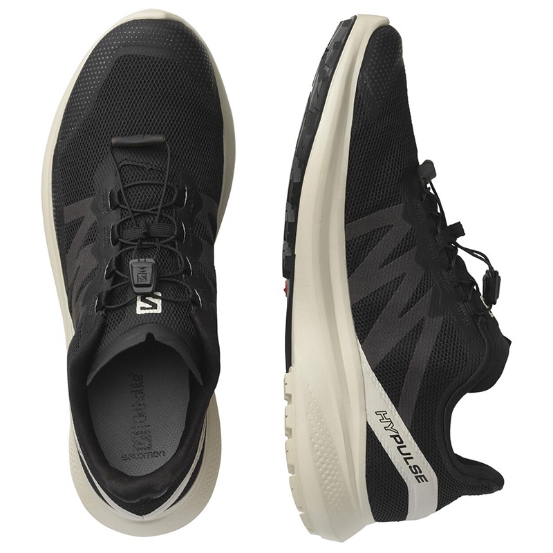 Buy Salomon Hypulse Men's Trail Running Shoes Black/Rainy Day/Black (US