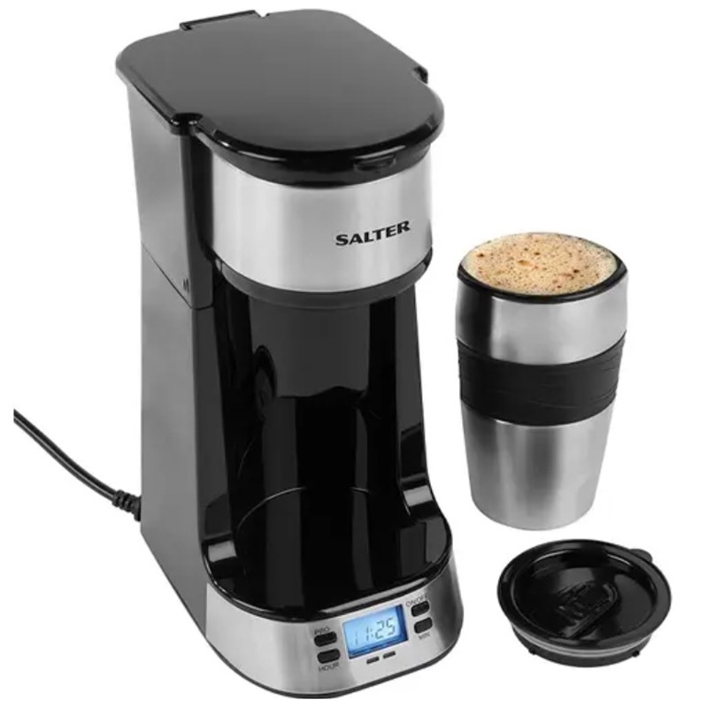 Buy Salter 420ml Digital Coffee Maker To Go MyDeal