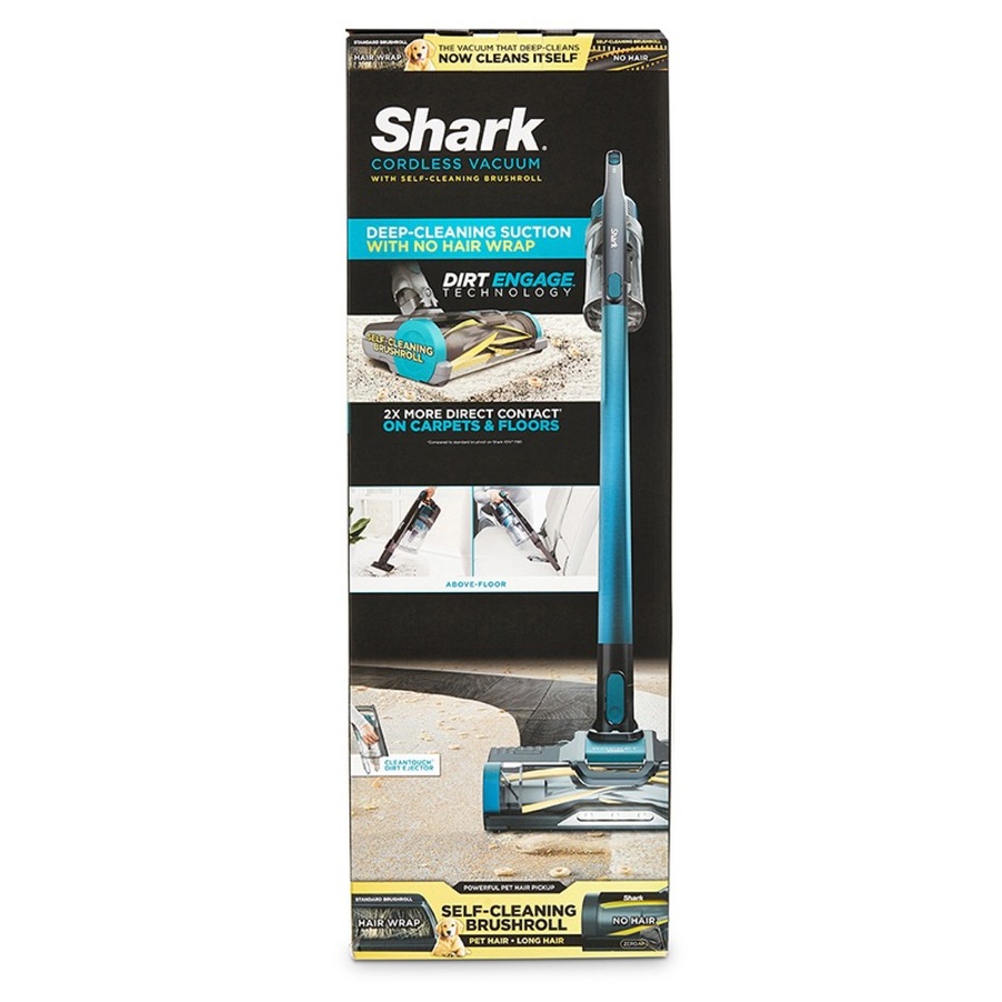 Shark Cordless Vacuum Cleaner with Self Cleaning Brushroll IZ102