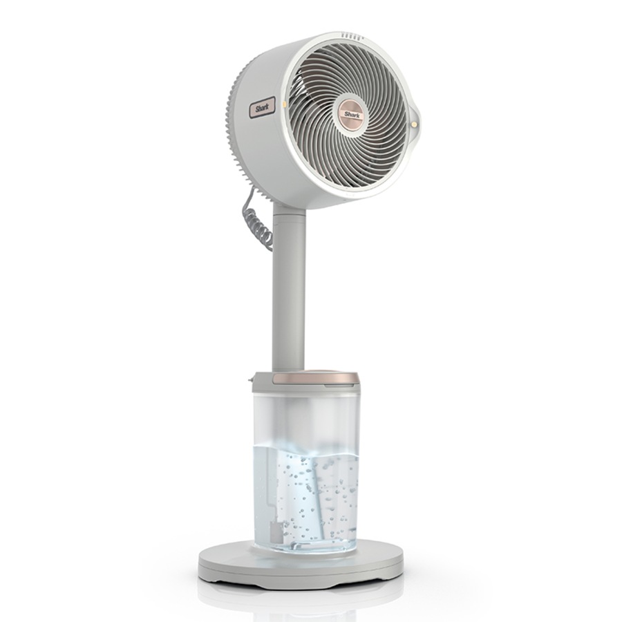 Shark FlexBreeze Pro Mist Indoor & Outdoor Pedestal Fan White FA302WH