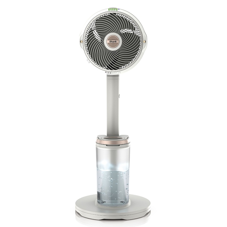 Shark FlexBreeze Pro Mist Indoor & Outdoor Pedestal Fan White FA302WH