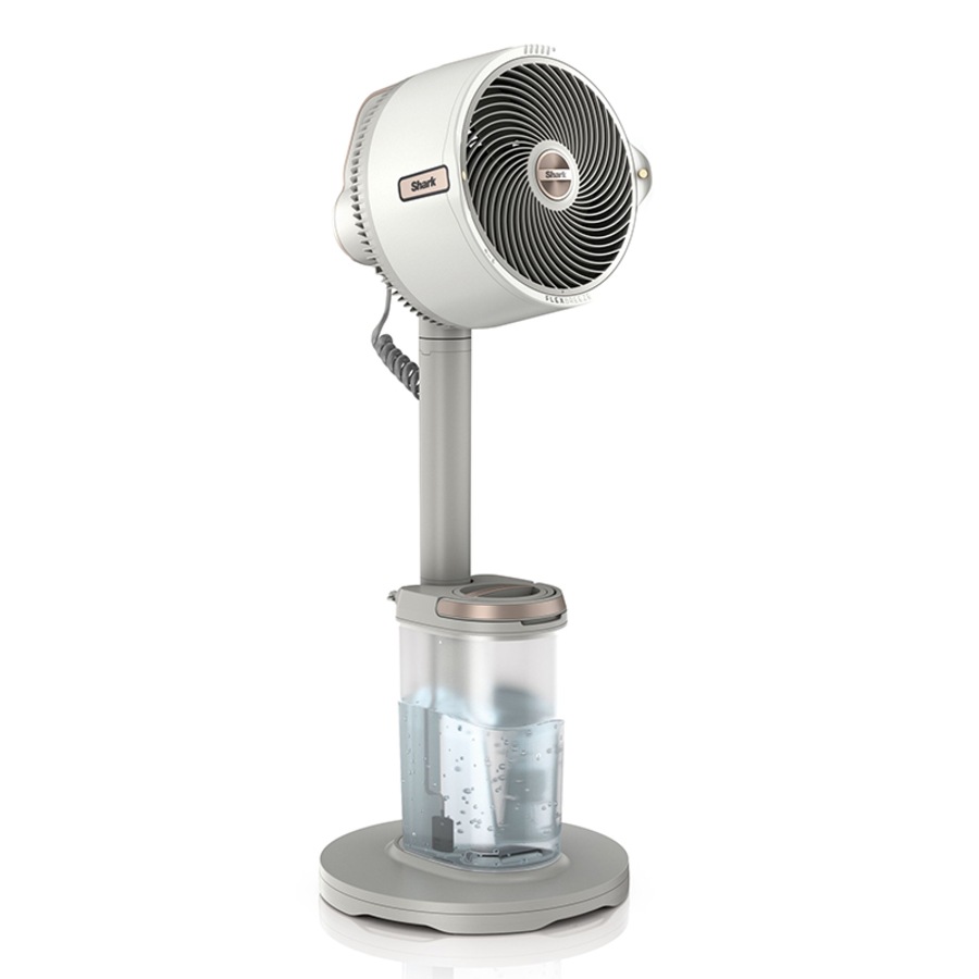 Shark FlexBreeze Pro Mist Indoor & Outdoor Pedestal Fan White FA302WH