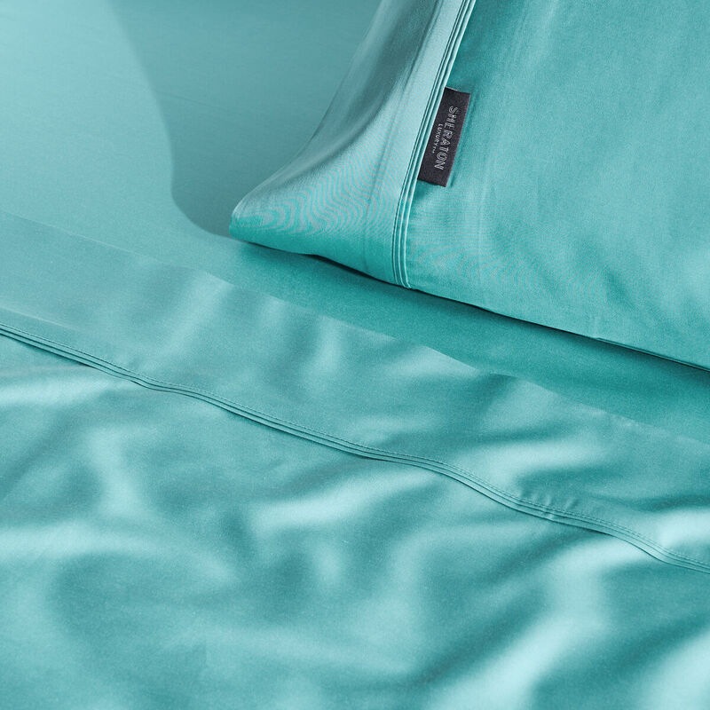 Buy Sheraton Luxury Maison Cooling Bamboo Luxe Sheet Set Seafoam (Queen