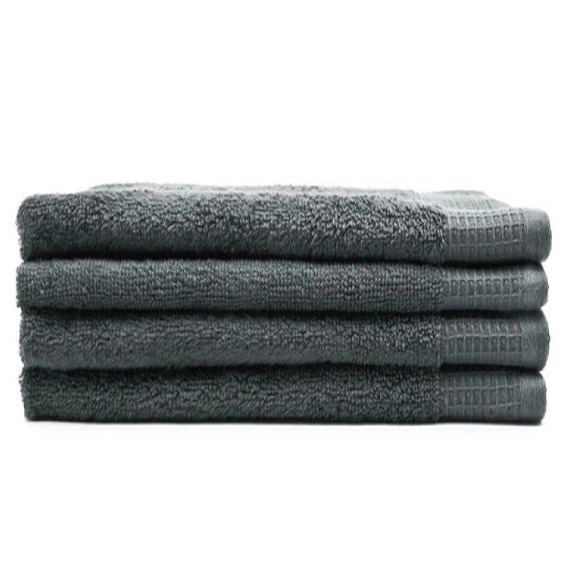 Buy Sheraton Luxury Maison Greenwich 4 Pack Hand Towels Charcoal MyDeal