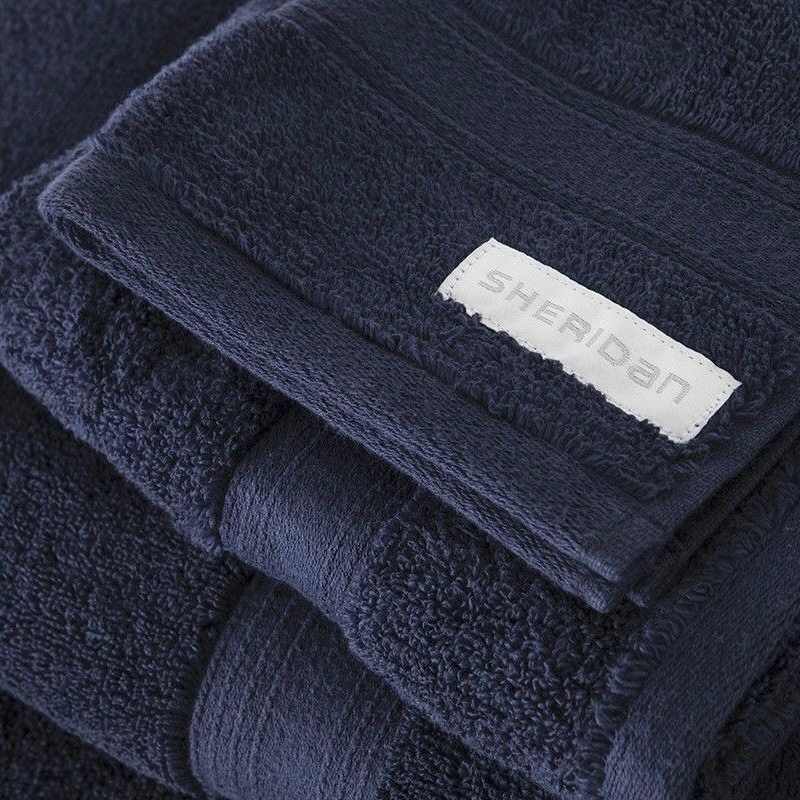 Buy Sheridan Luxury Quick Dry Towel Collection British Navy (Hand Towel