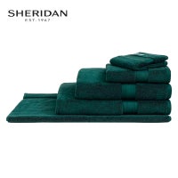 Cannon Low Twist 100 % Cotton 6-Piece Towel Set, 550 gsm, Highly Absorbent, Super Soft and Fluffy, 6-Piece Set, Jade Green