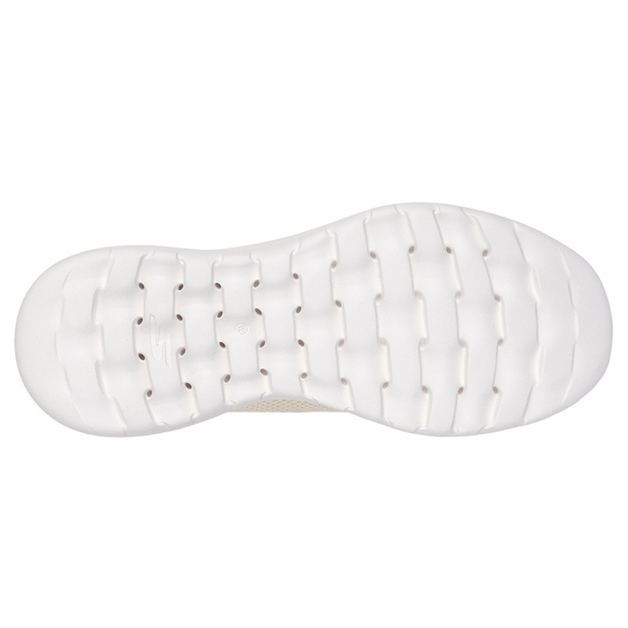 Skechers Women's GOwalk Joy Slip On Shoes Off White US Women's 8.5