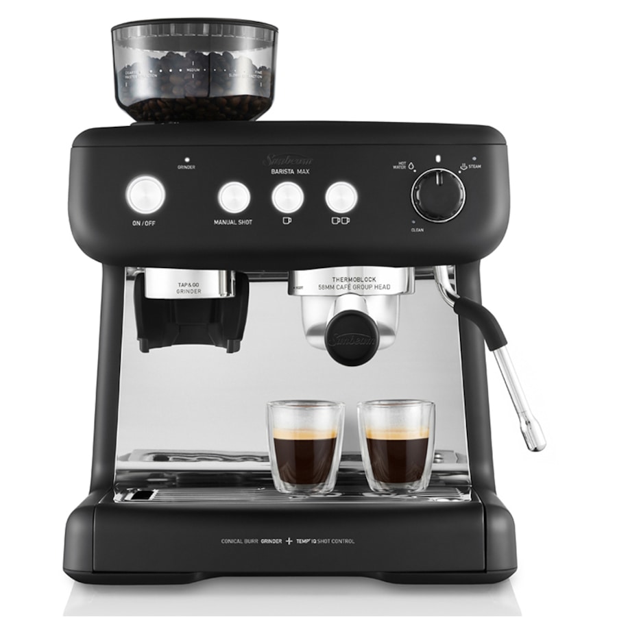 Sunbeam Barista Max Espresso Machine Black EM5300K