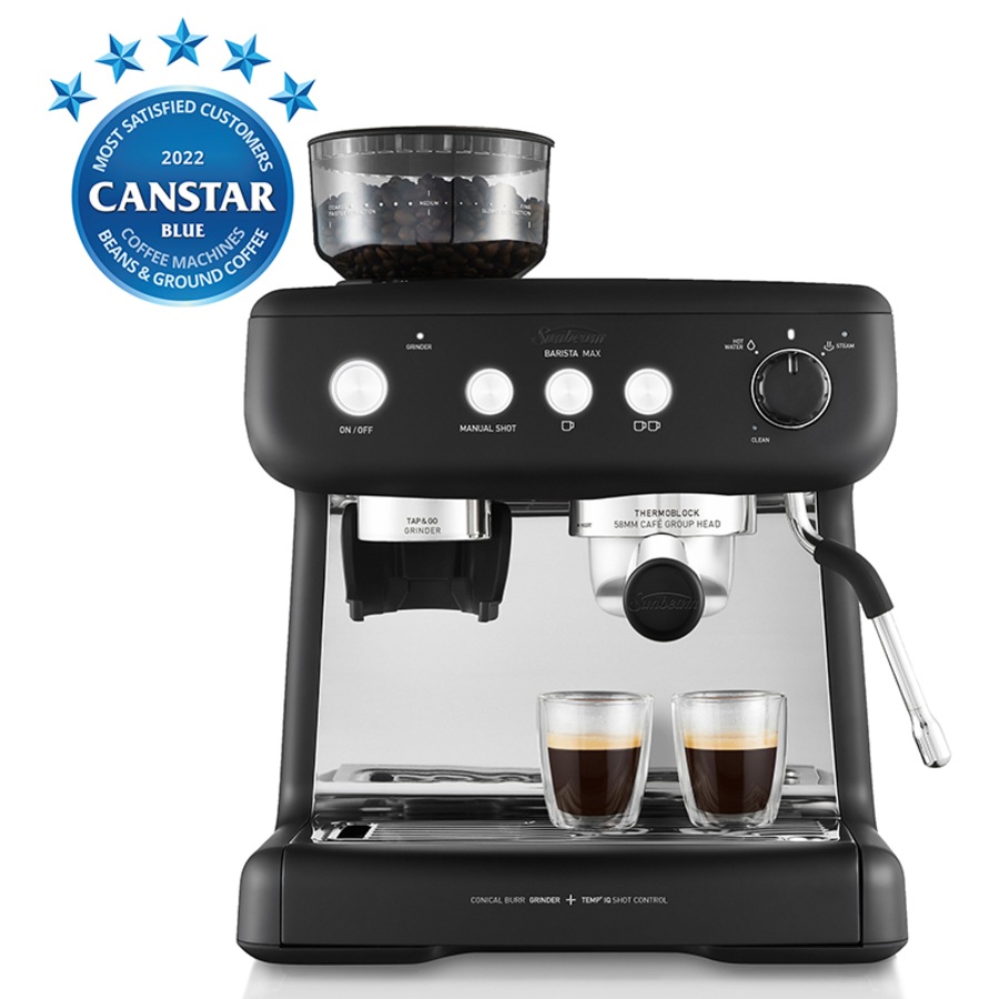 Sunbeam Barista Max Espresso Machine Black EM5300K