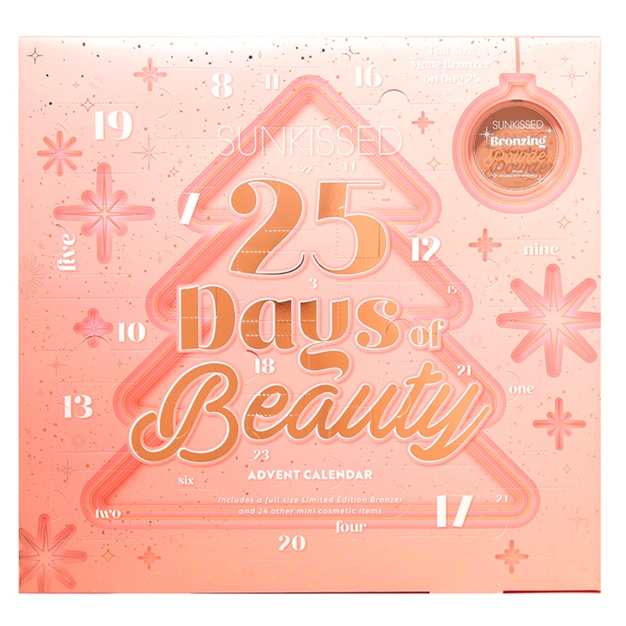 Sunkissed 25 Day Beauty Advent Calendar Makeup Gift Set