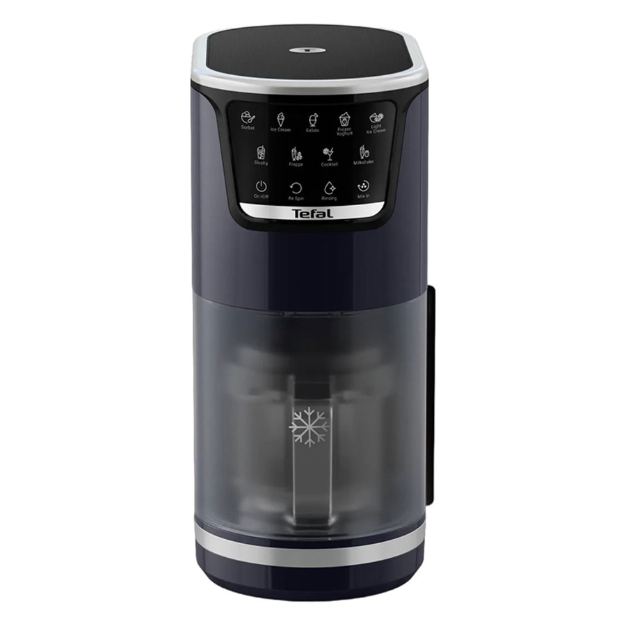 Tefal Dolci Rise Ice Cream Maker with Bonus Nesquik Tins Black