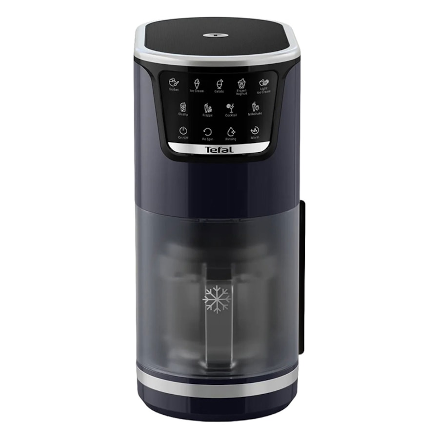 Tefal Dolci Rise Ice Cream Maker with Bonus Nesquik Tins Black