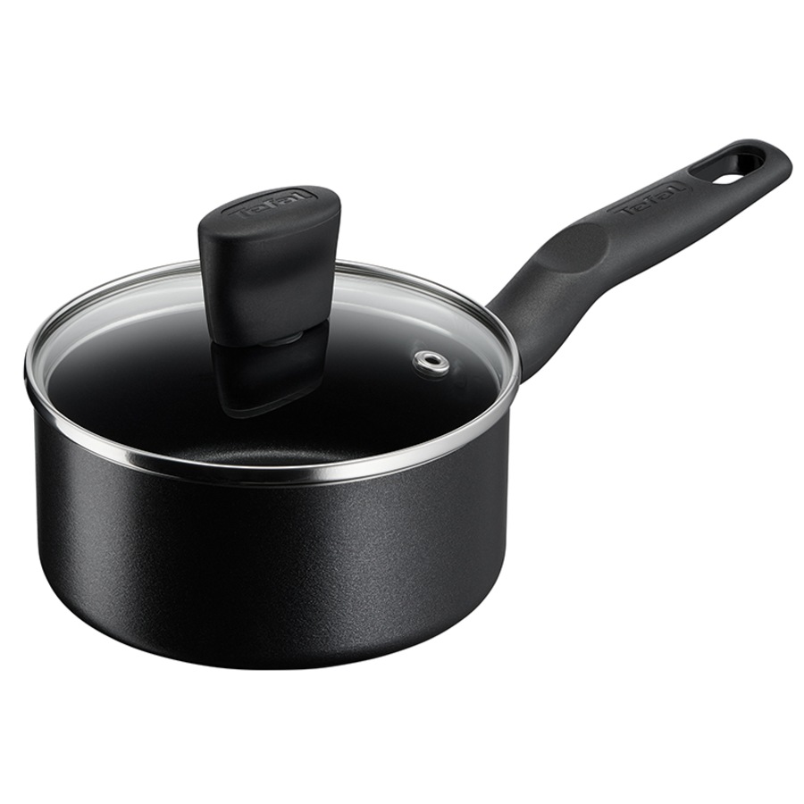 Tefal Essential Non-Stick 6 Piece Cookware Set with Utensils A500S917