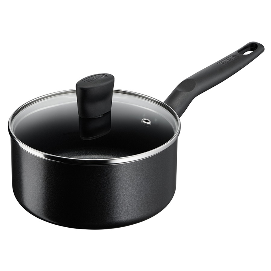 Tefal Essential Non-Stick 6 Piece Cookware Set with Utensils A500S917