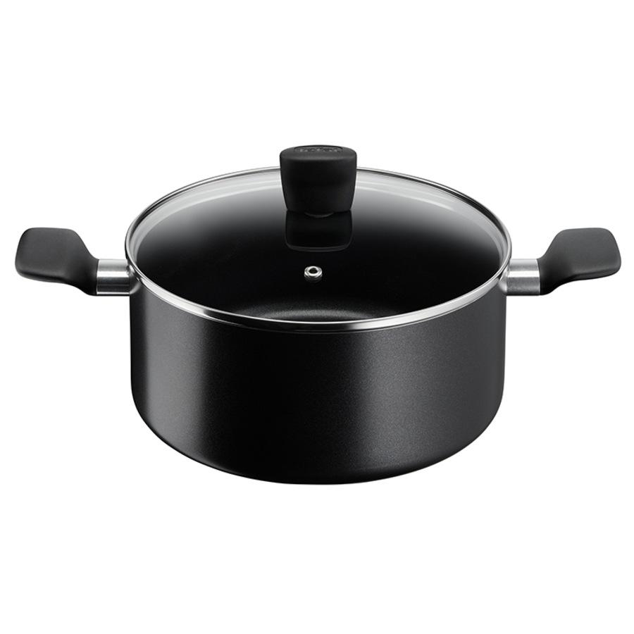 Tefal Essential Non-Stick 6 Piece Cookware Set with Utensils A500S917