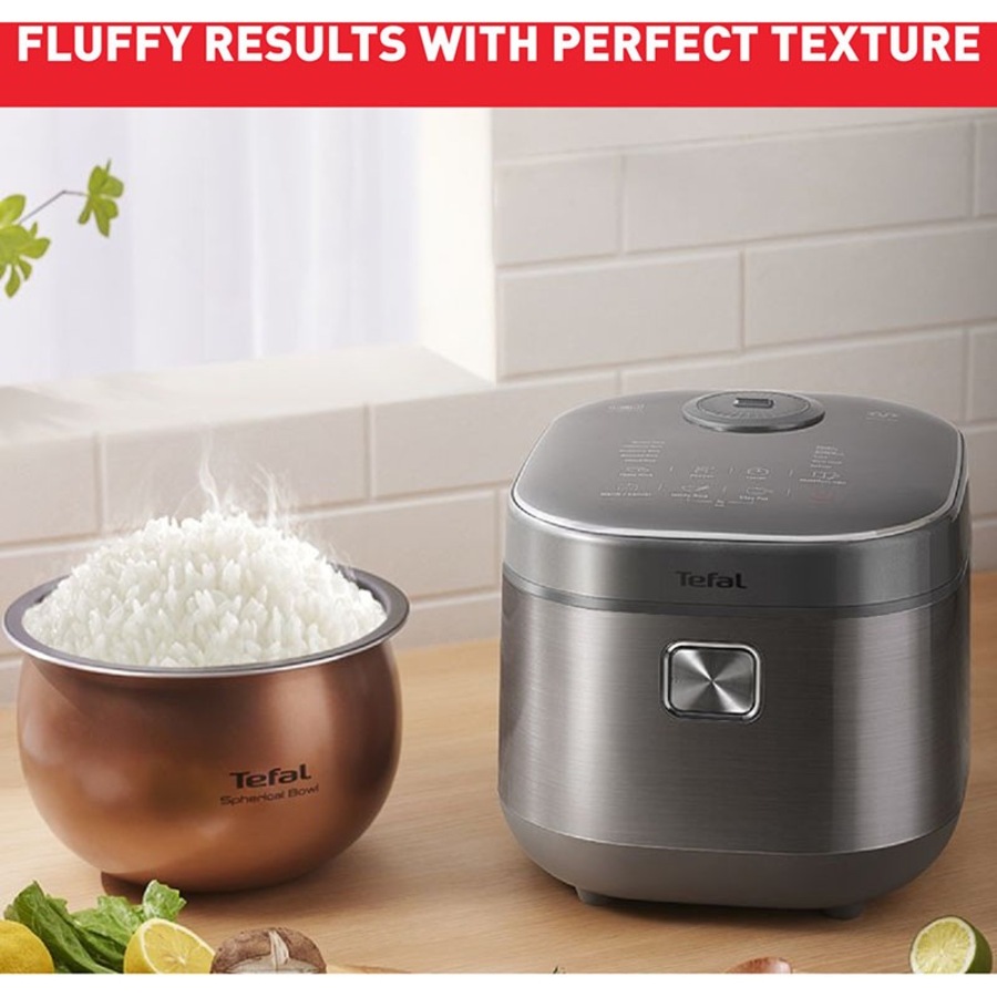 Tefal Induction Rice Master & Slow Cooker Dark Grey RK818A