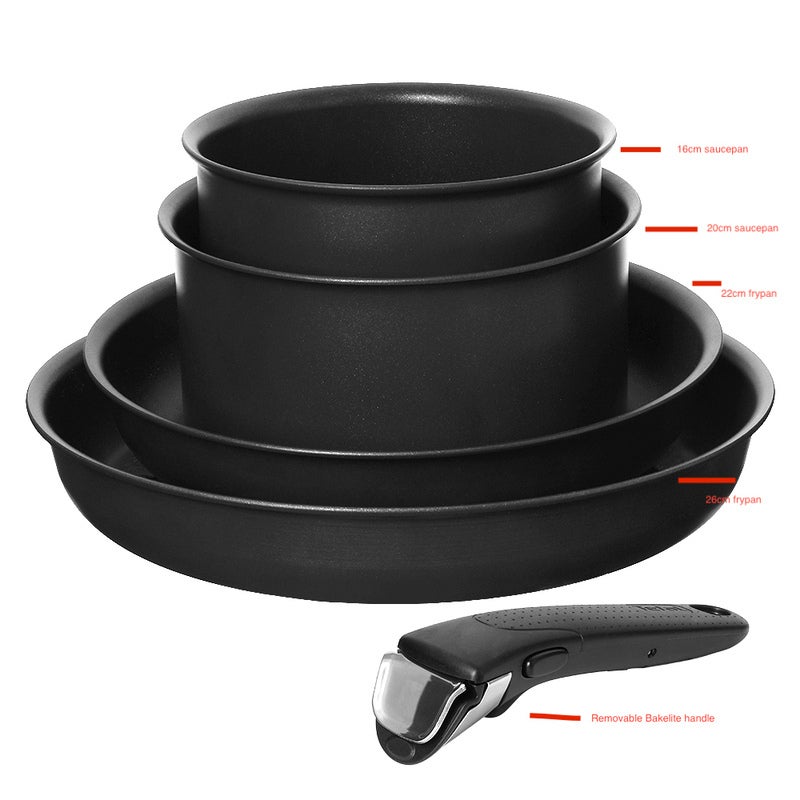 Twin Pack (2 Handles) Removable Handle for Tefal Ingenio Pan Sets