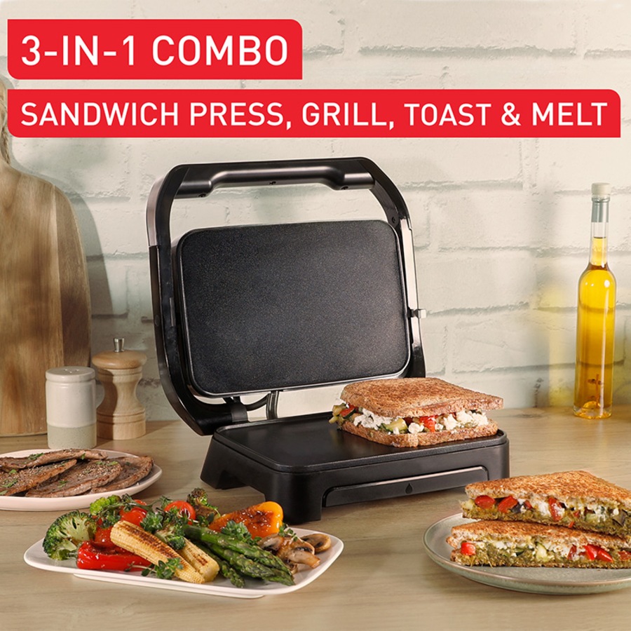 Tefal Inicio Compact Grill Compact Sandwich Press GC27A8Z0