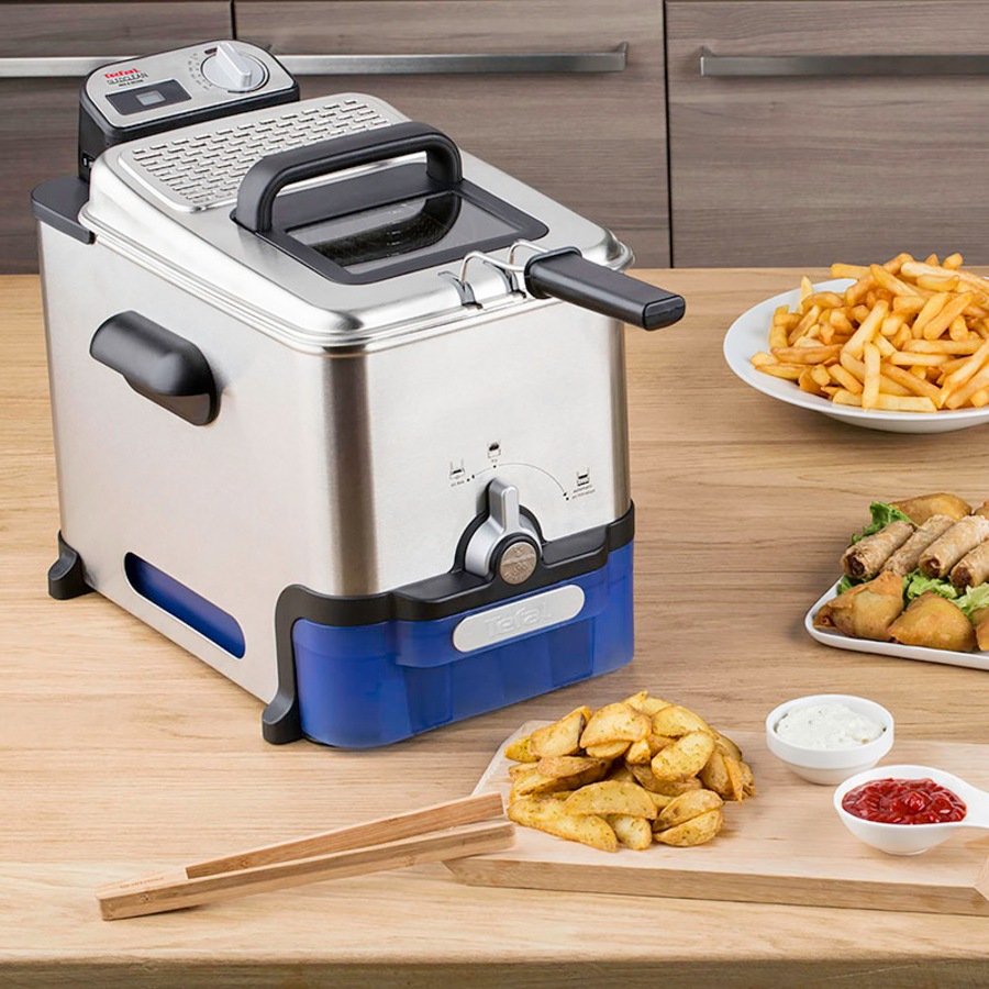 Tefal Oleoclean Pro Deep Fryer Stainless Steel FR8040