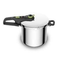 Tefal Secure Trendy Induction Stainless Steel Pressure Cooker 8L P2584402