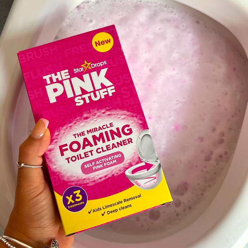 The Pink Stuff Miracle Foaming Toilet Cleaner (3 Pack)