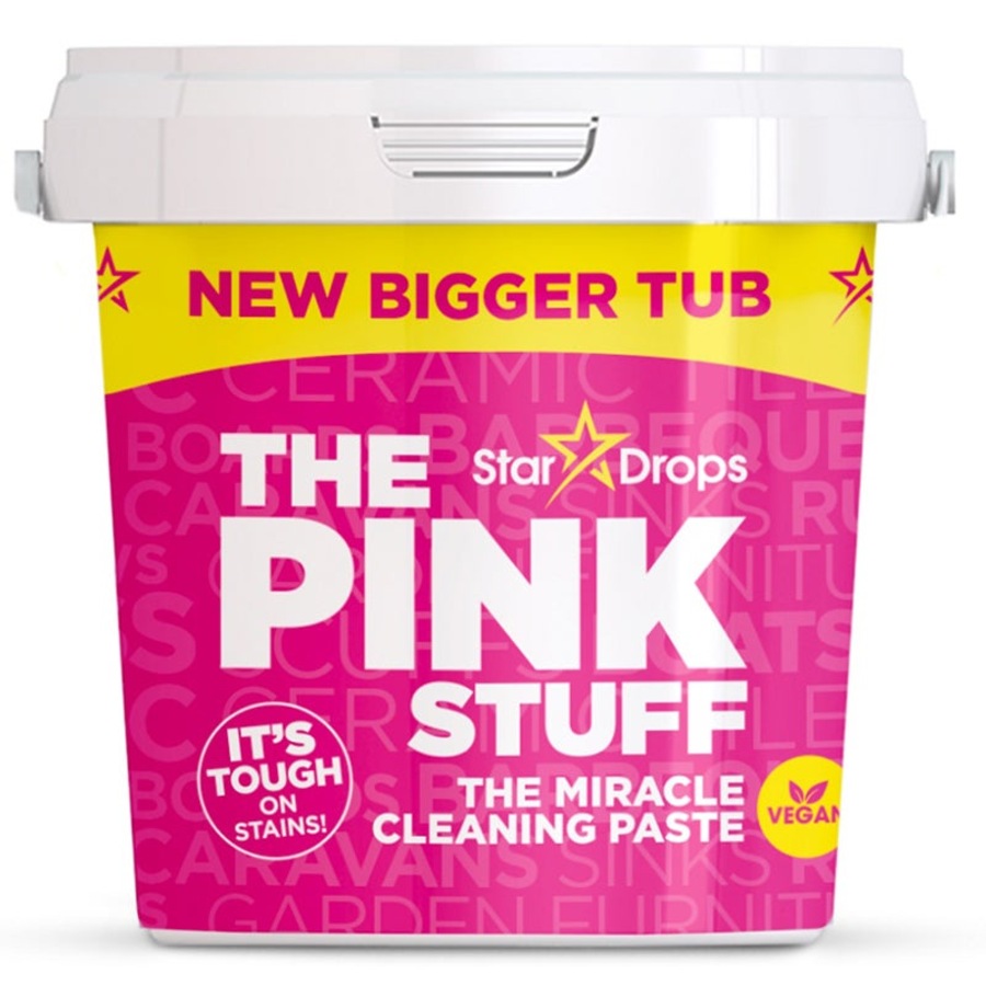 The Pink Stuff The Miracle Scrubber Kit + The Pink Stuff Cleaning Paste 850g Bundle