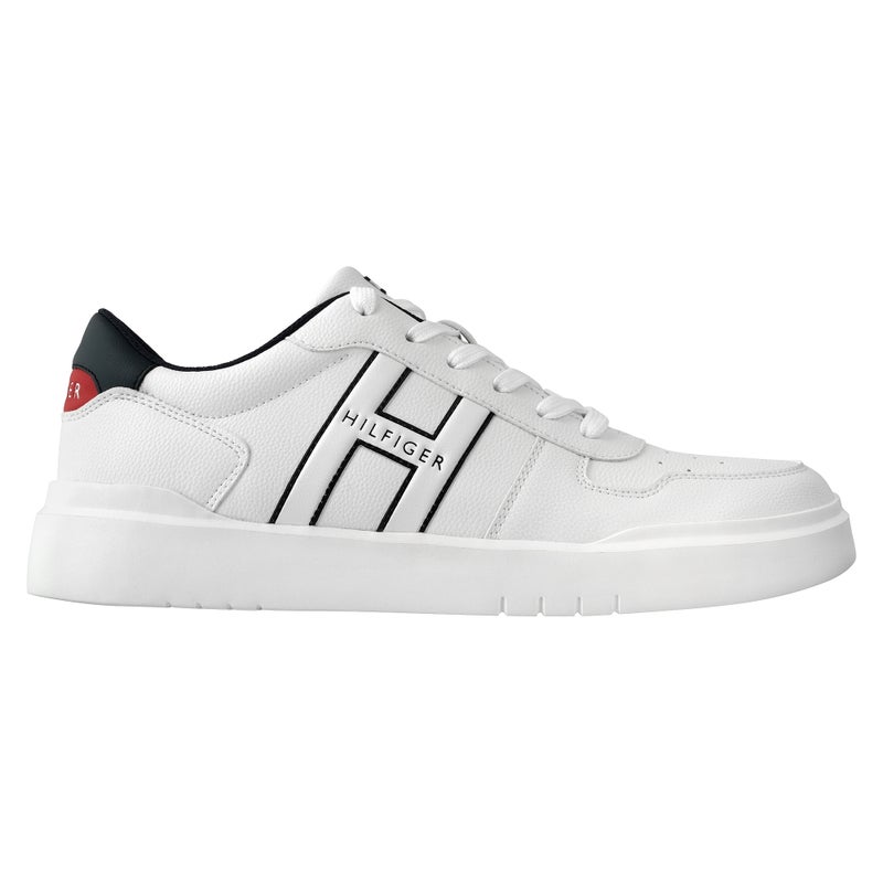 Buy Tommy Hilfiger Men's Nocchi Casual Sneakers White/Navy (US 8-12 ...