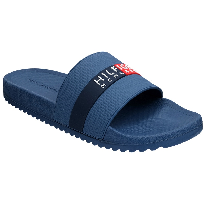 Tommy hilfiger best sale pride slides