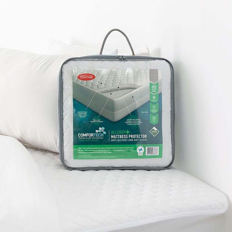 Buy Tontine Comfortech Allergy Plus Mattress Protector (Single, Double