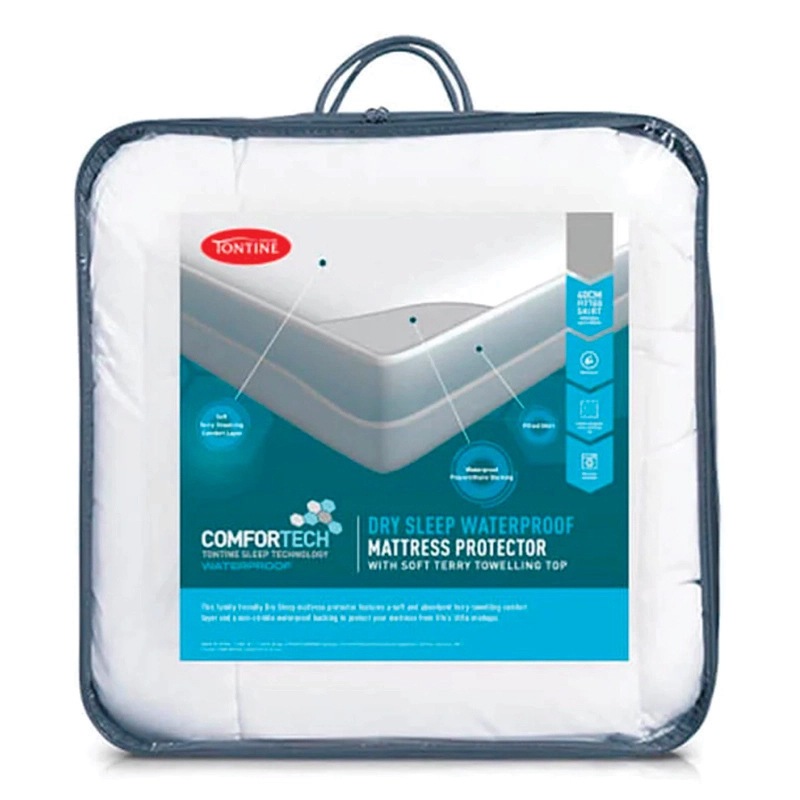 Buy Tontine Comfortech Dry Sleep Waterproof Fitted Mattress Protector