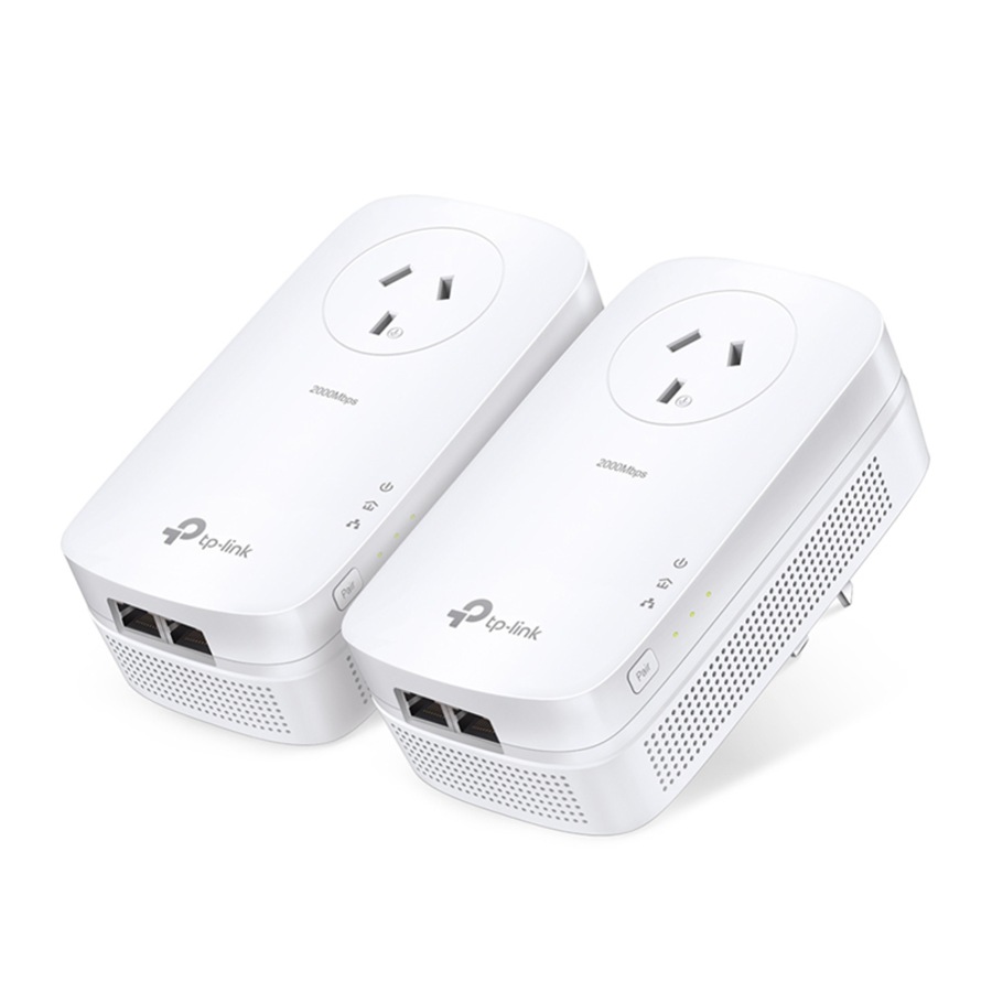 TP-Link TL-PA9020P AV2000 2 Gigabit Port Powerline Adapter