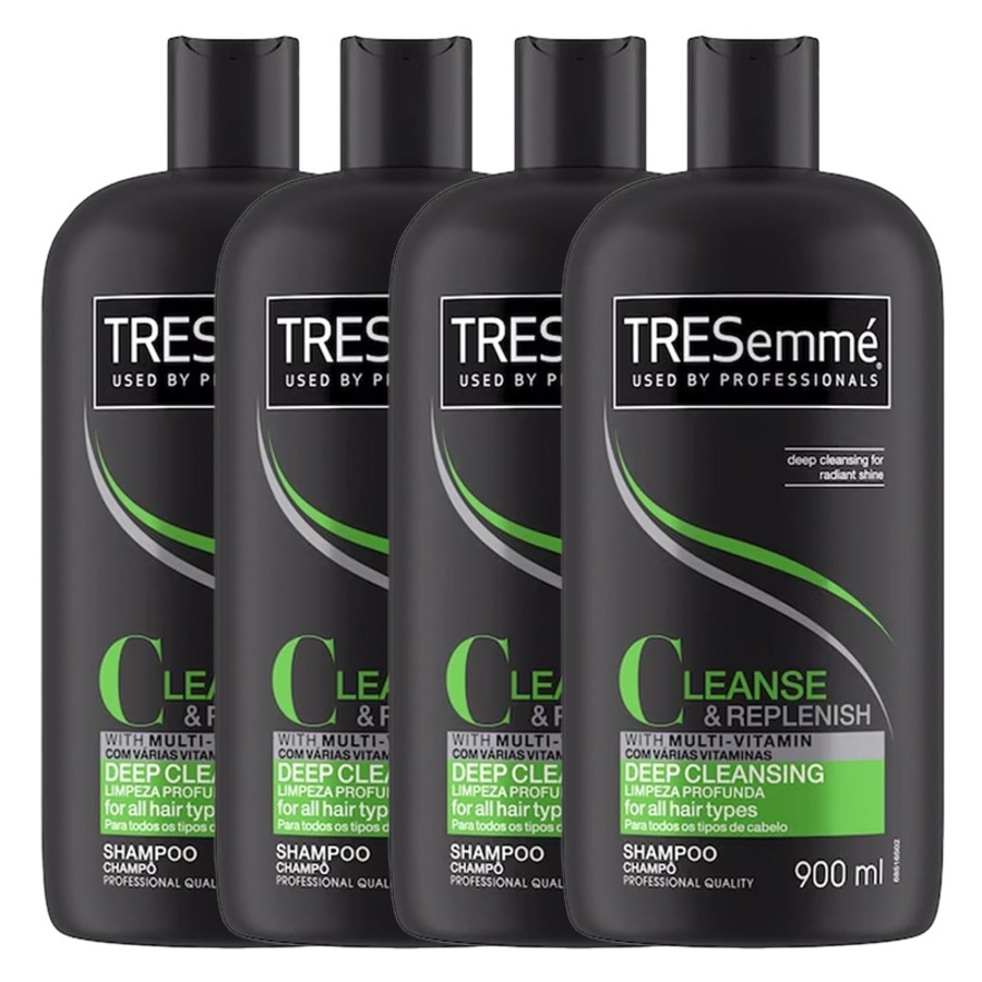 Tresemmé Shampoo Cleanse & Replenish 900ml (4 Pack)