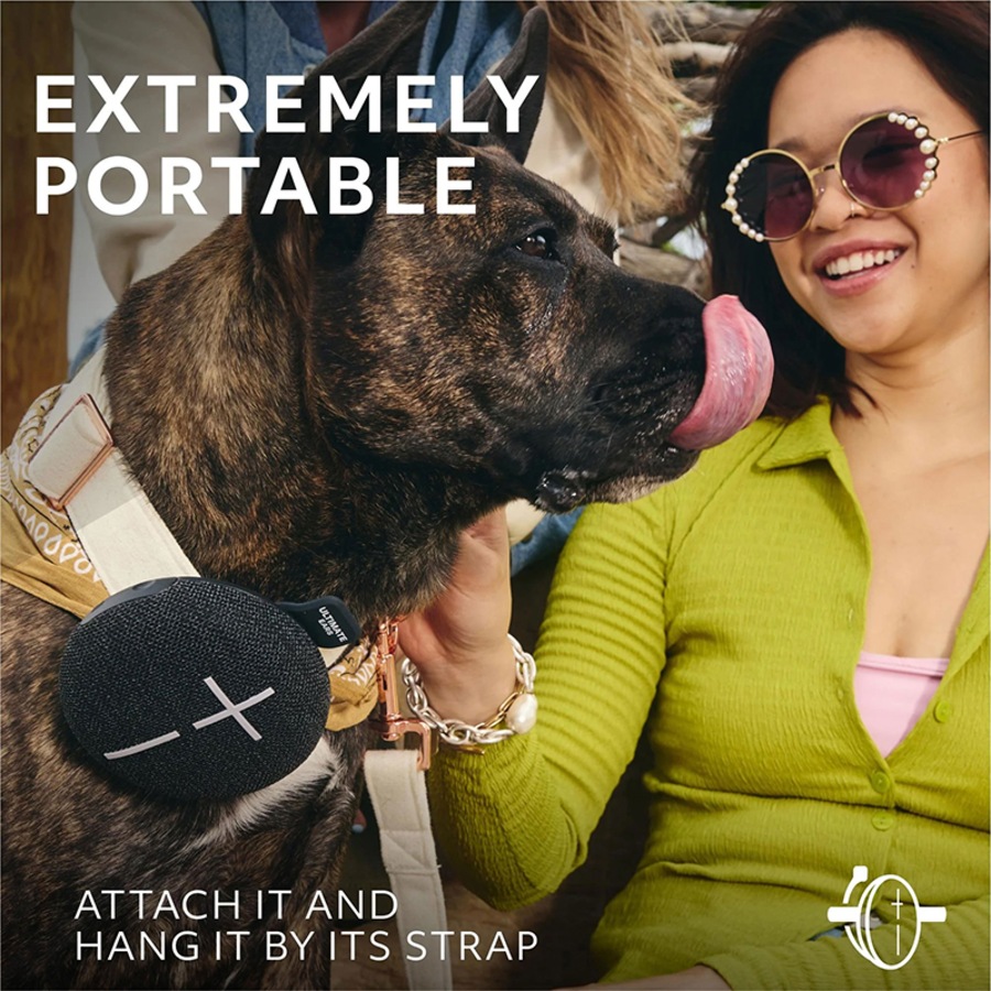 Ultimate Ears MINIROLL Portable Bluetooth Speaker Black