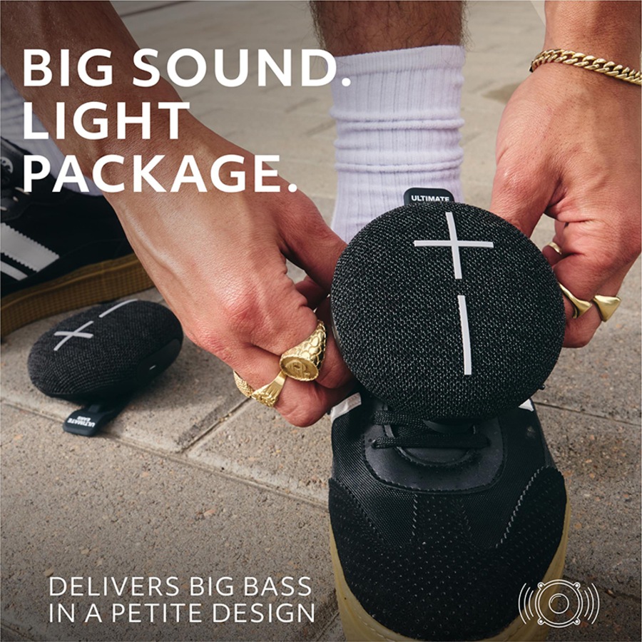 Ultimate Ears MINIROLL Portable Bluetooth Speaker Black