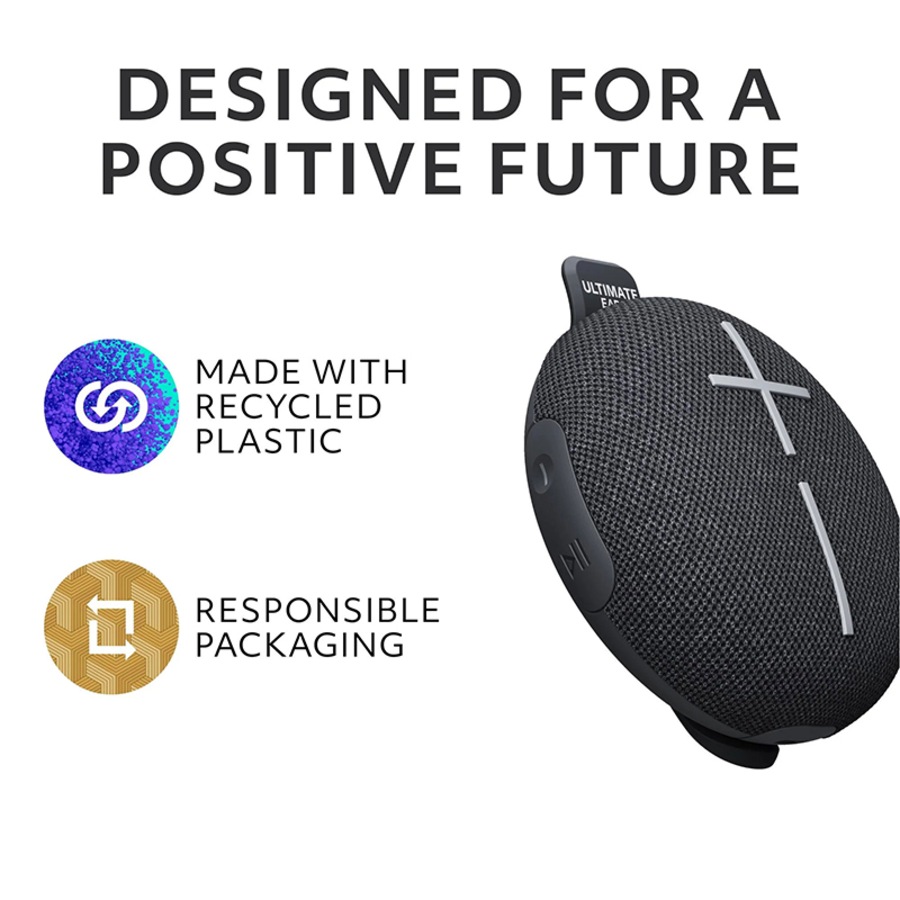 Ultimate Ears MINIROLL Portable Bluetooth Speaker Black