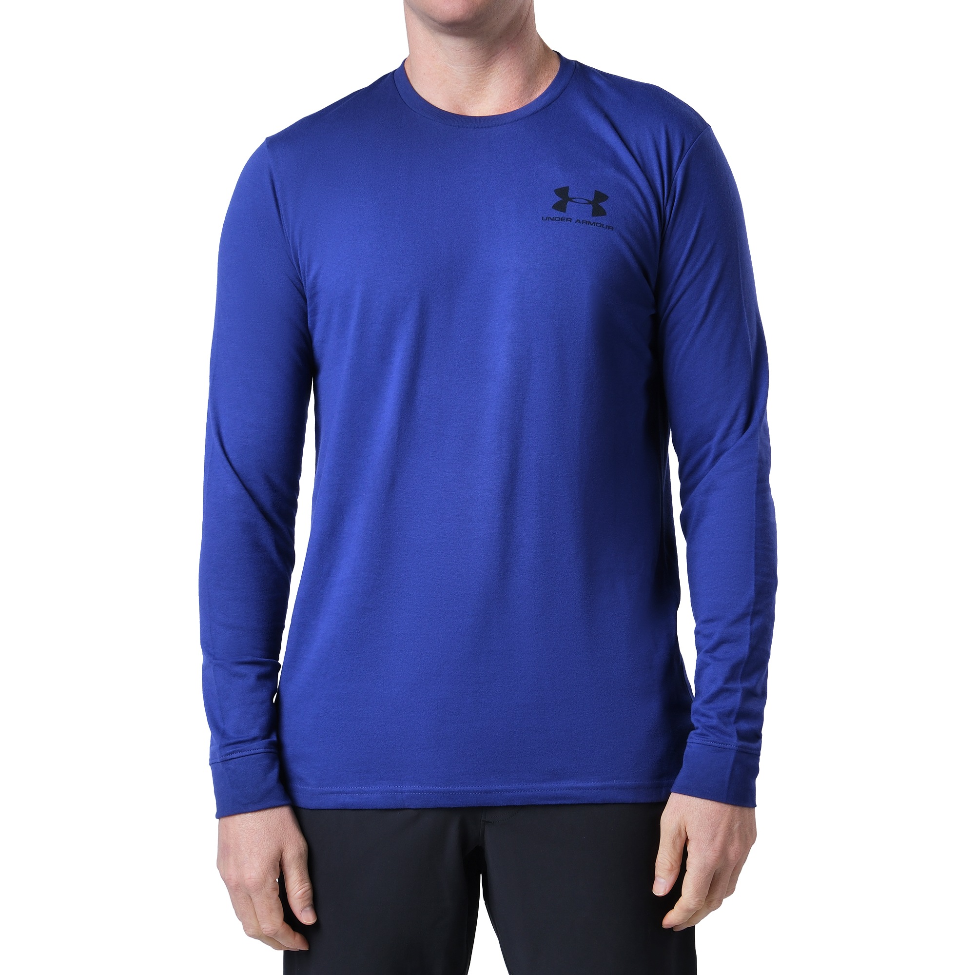 Under Armour Men’s Sportstyle Left Chest Long Sleeve Shirt Blue S M L