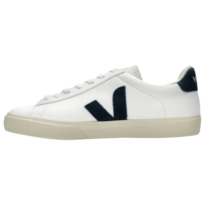 Buy Veja Unisex Campo Chromefree Leather Sneaker Extra White/California ...