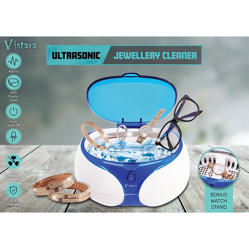 Buy Vistara Ultra Sonic Jewellery Cleaner MyDeal