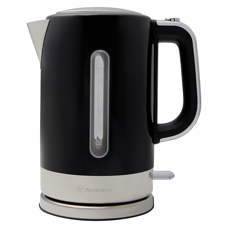 Buy Westinghouse 1.7L 2200W Electric Kettle Black - MyDeal